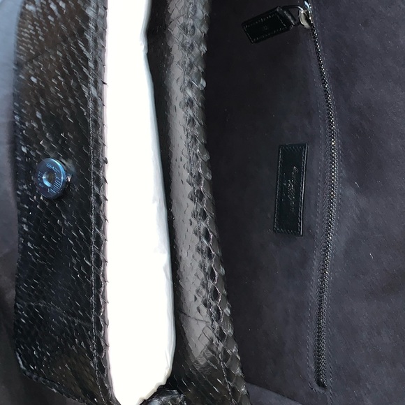 Saint Laurent Niki Genuine Anaconda Shoulder Bag - Picture 7 of 8